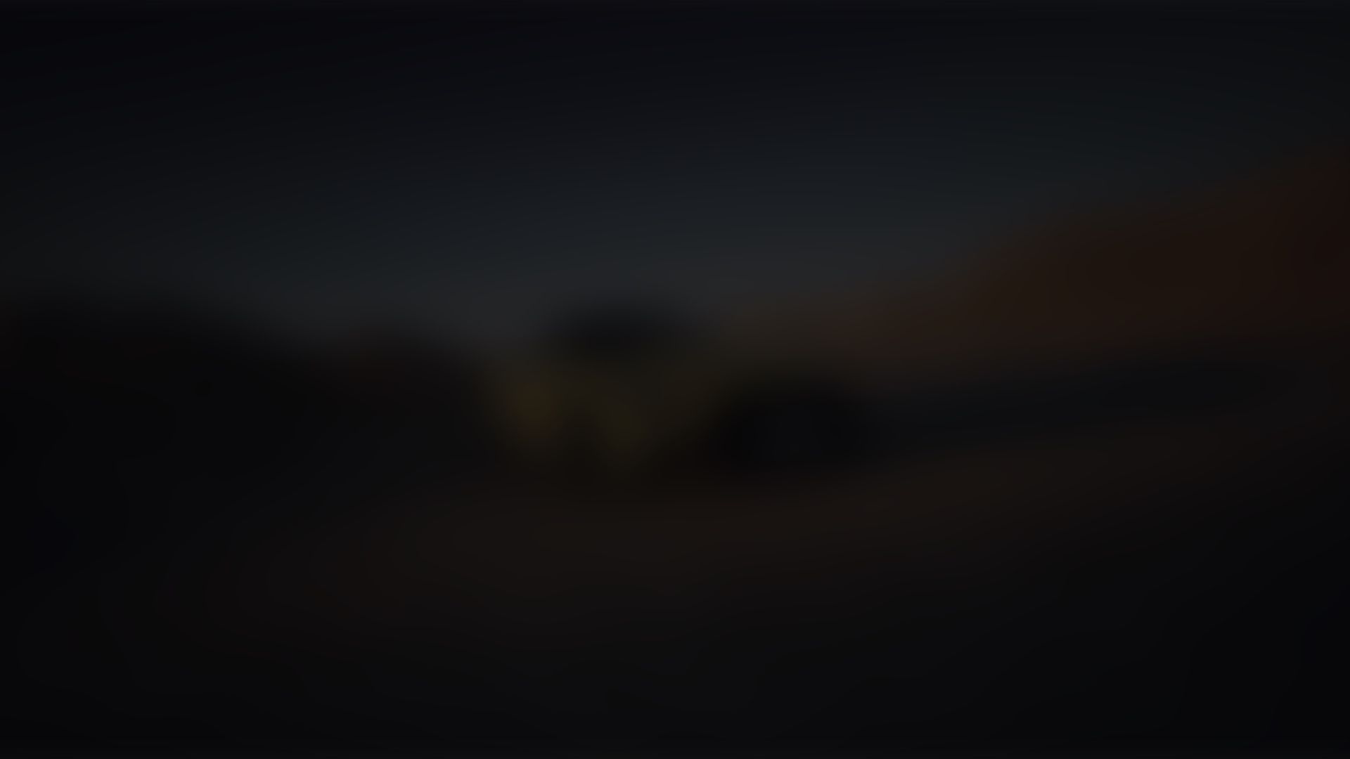 Stark verschwommenes Bild von einem Auto
