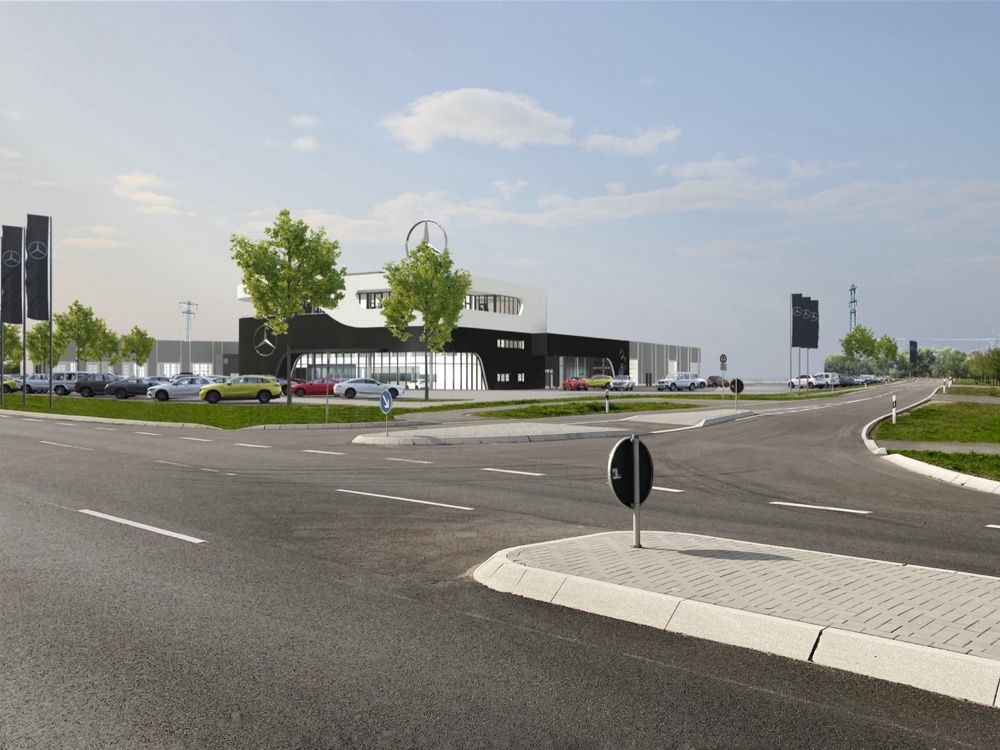 Kompetenzzentrum Oetigheim von der Straße