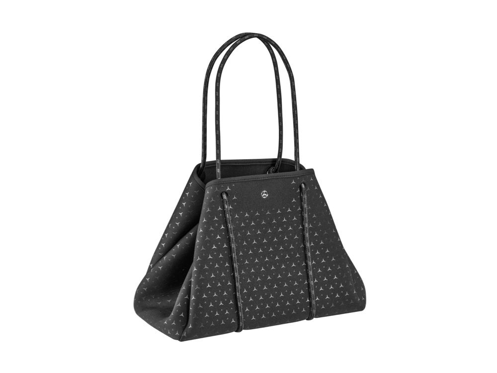 Schwarze Mercedes Handtasche 